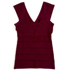 Caché Women's Purple Bodycon Tank Top S